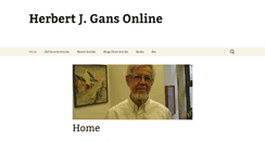 Desktop Screenshot of herbertgans.org